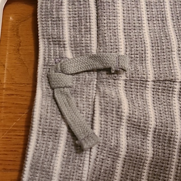 OKIE DOKIE TODDLER GIRLS GRAY STRIPED SET TOP AND MATCHING SHORTS SIZE 4T - Picture 6 of 9